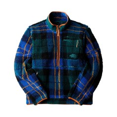 Куртка мужская The North Face Jacquard Extreme Pile Plaid зеленая XL