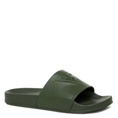 Шлепанцы мужские Guess FM6CLCELE19 зеленые 44 EU