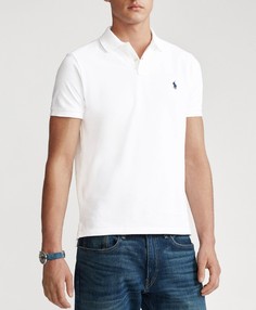 Поло Polo Ralph Lauren мужское, 710707434003, white, размер XS