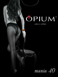 Колготки женские Opium Mania40nero2 черные 2