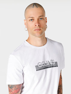 Футболка мужская COLINS CL1066616_Q1.V1 белая 2XL