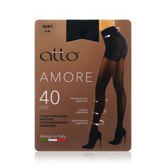 Колготки женские Atto Amore черные 3 размер