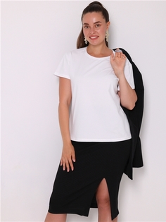 Футболка женская Апрель 1ЖДФК4071804 белая 116/164