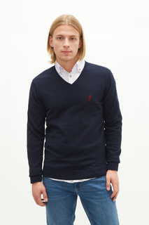 Пуловер мужской U.S. POLO Assn. G081GL0TK0GTD02-GLBSK21 синий XS