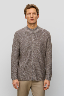 Кардиган мужской Baon B6423005 коричневый 3XL