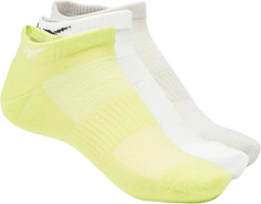 Комплект носков унисекс Reebok Active Foundation Low-Cut Socks 3 Pairs разноцветных S