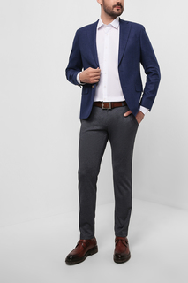 Брюки мужские Bugatti 4036-16829 синие 33/32