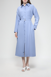 Платье женское Silvian Heach GPP23325VE голубое 44