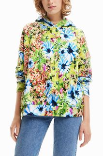 Худи женское Desigual 23SWSK22 разноцветное S