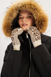 Варежки женские Baon B361502 cold almond melange, One Size