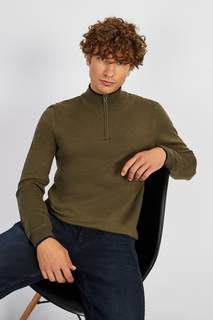 Джемпер мужской Baon B6322540 хаки 2XL