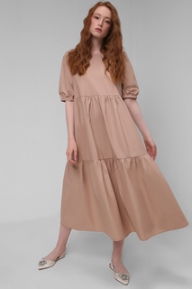 Платье женское Belucci BL21045154 бежевое 44