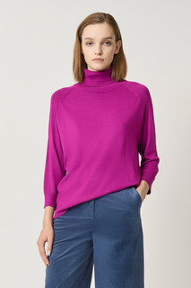 Водолазка женская Baon B2223701 фиолетовая XXL