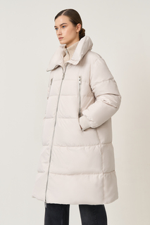 Пуховик-пальто женский Baon B0223505 бежевый S