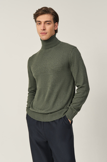 Водолазка мужская Baon B721701 зеленая L