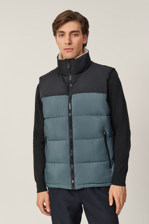 Утепленный жилет мужской Baon B6723502 зеленый XL