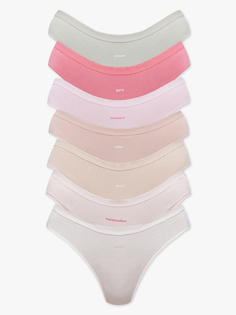 Комплект трусов женских ТВОЕ B1099 разноцветных S