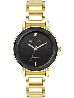 Наручные часы женские Anne Klein AK/3966BKGB золотистые