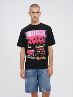 Футболка мужская ТВОЕ 98642 черная XXL