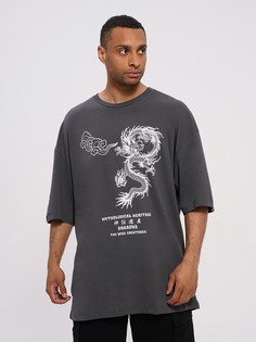 Футболка мужская ТВОЕ 98364 серая M