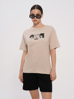 Футболка женская ТВОЕ 99705 бежевая L