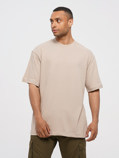 Футболка мужская ТВОЕ 98044 бежевая XL