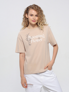 Футболка женская ТВОЕ 99724 бежевая S