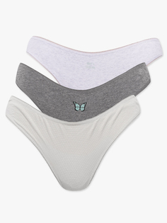 Комплект трусов женских ТВОЕ B1095 разноцветных XS