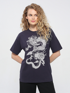 Футболка женская ТВОЕ 99045 синяя XL