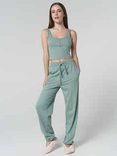 Пижама женская ТВОЕ 83909 зеленая XS