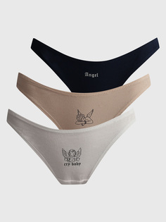 Комплект трусов женских ТВОЕ B0098 разноцветных L