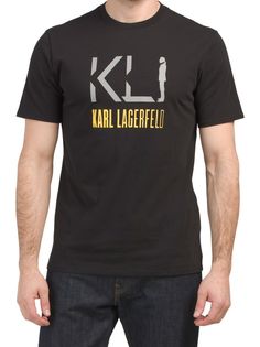 Футболка мужская Karl Lagerfeld LM3G2043 черная L