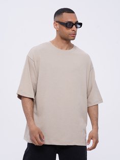 Футболка мужская ТВОЕ 97469 бежевая XXL