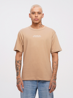 Футболка мужская ТВОЕ 99784 бежевая L