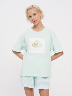 Пижама женская ТВОЕ 98087 зеленая XL