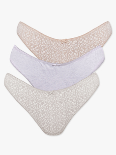 Комплект трусов женских ТВОЕ B1091 разноцветных XS