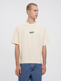 Футболка мужская ТВОЕ 98585 бежевая L