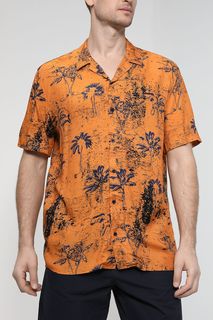 Рубашка мужская Loft LF2031915 оранжевая S