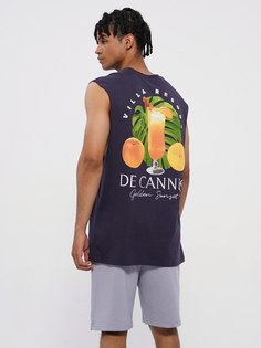 Футболка мужская ТВОЕ 98645 синяя XXL