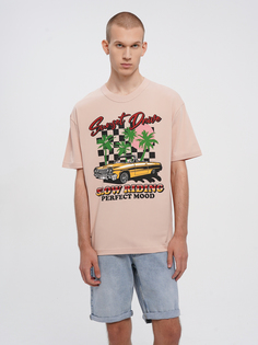 Футболка мужская ТВОЕ 98639 розовая M