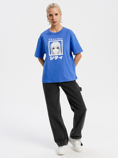 Футболка женская ТВОЕ 96928 синяя S