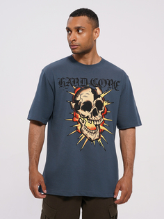 Футболка мужская ТВОЕ 98663 синяя L