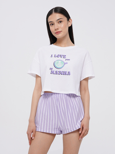 Пижама женская ТВОЕ 96709 белая L