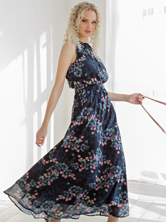 Платье женское Olivegrey Pl000722L(aterry) синее 48 RU