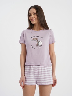 Пижама женская ТВОЕ 97171 фиолетовая XL