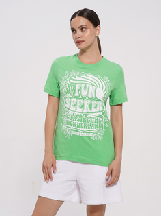 Футболка женская ТВОЕ 98737 зеленая XL