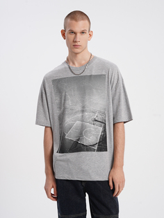 Футболка мужская ТВОЕ 96879 серая XXL