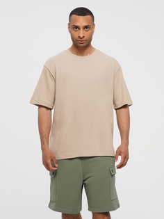 Футболка мужская ТВОЕ 98879 бежевая XL