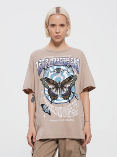 Футболка женская ТВОЕ 99073 бежевая XL