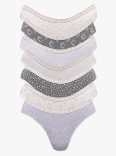 Комплект трусов женских ТВОЕ B1101 разноцветных XS